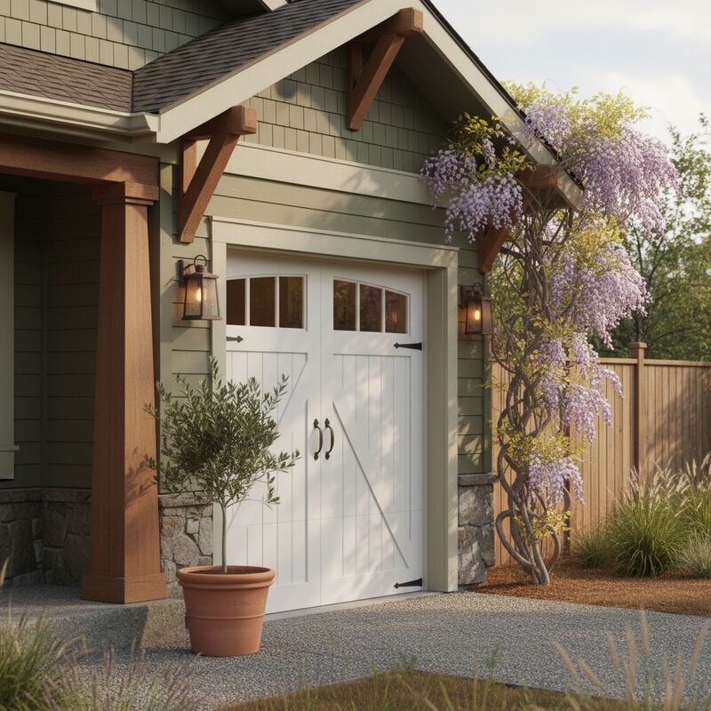 Garage Door in Luning